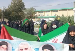 همدردی دانشآموزان خندابی با کودکان غره