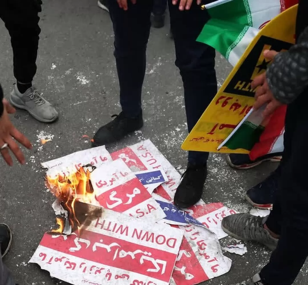 دانشآموزان اراکی از جنایتهای آمریکا میگویند
