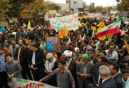 راهپیمایی استکبارستیزی مردم دیار آفتاب