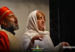 اجرای تئاتر در گردهمایی هنرمندان استان مرکزی