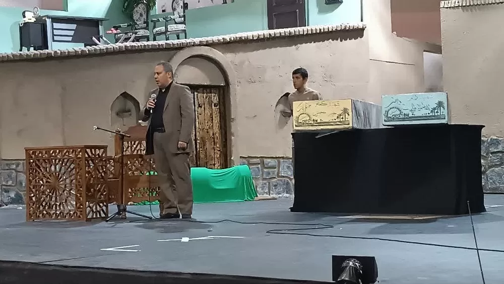 تشییع شهدای گمنام در مصلای بیت‌المقدس اراک
