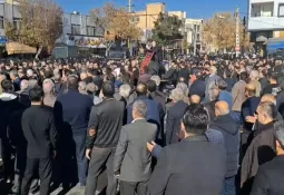 عزاداری روز شهادت حضرت زهرا(س) در ساوه