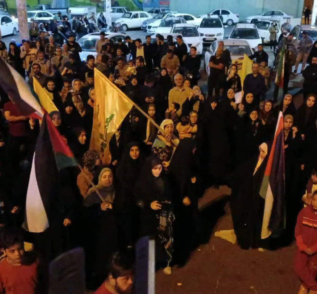 تجمع ساوجی‌ها برای انتقام موشکی ایران