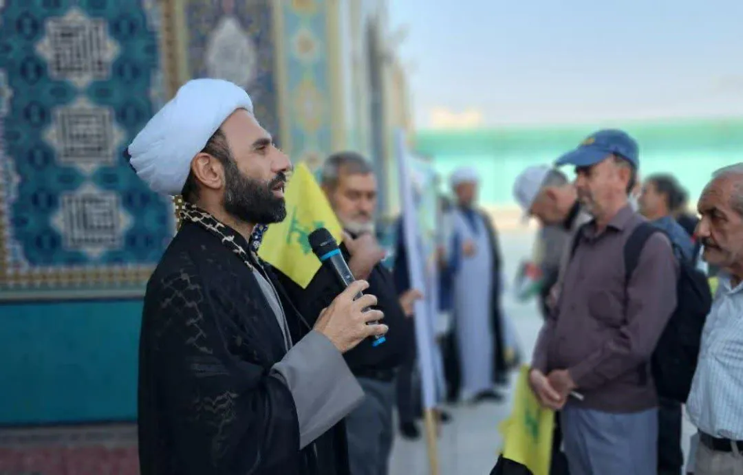 حرکت کاروان پیاده‌روی حرم تا حرم