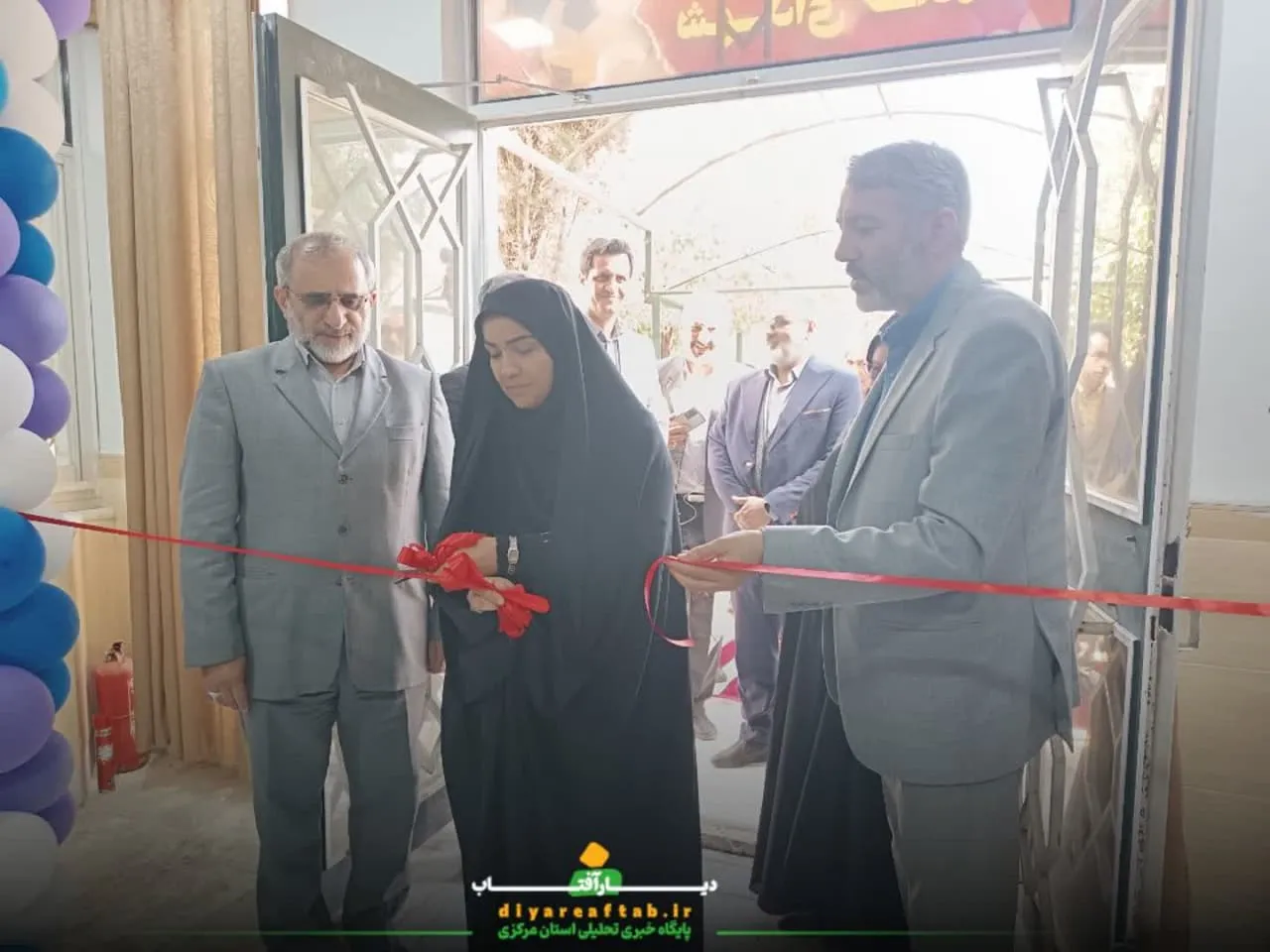افتتاح خوابگاه دانش‌آموزی شهدای خدمت در اراک