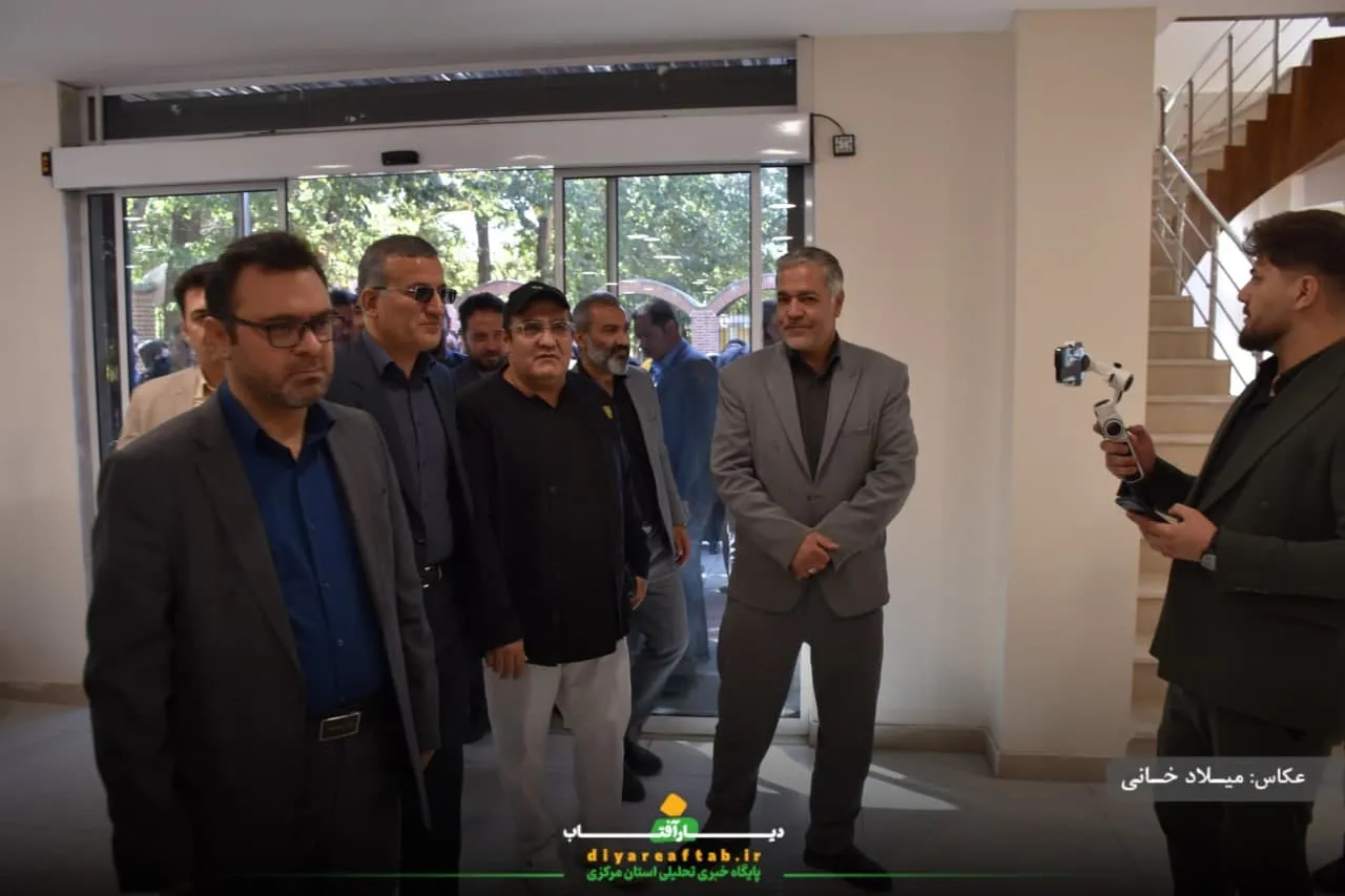 افتتاح ساختمان تئاتر شهر اراک