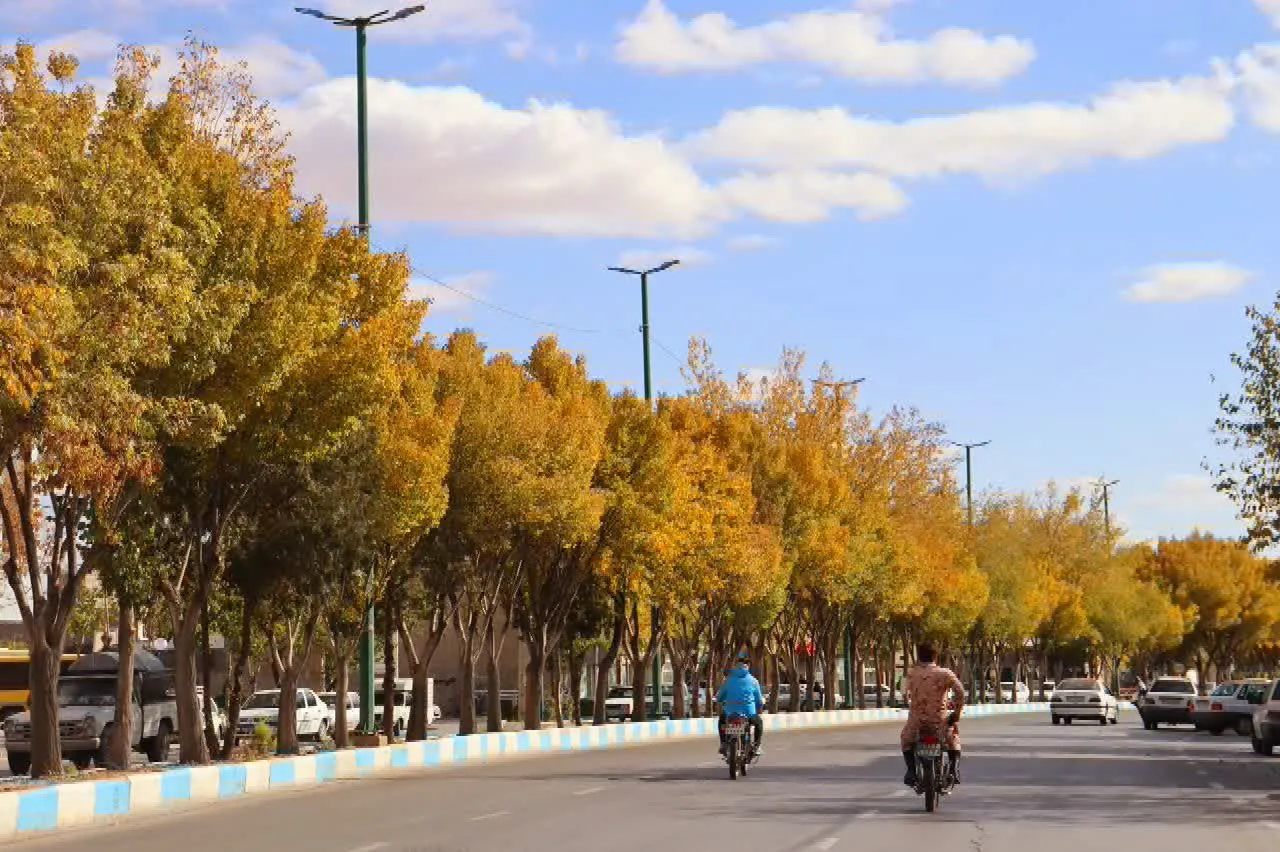 طبیعت فراهان در پاییز هزار رنگ