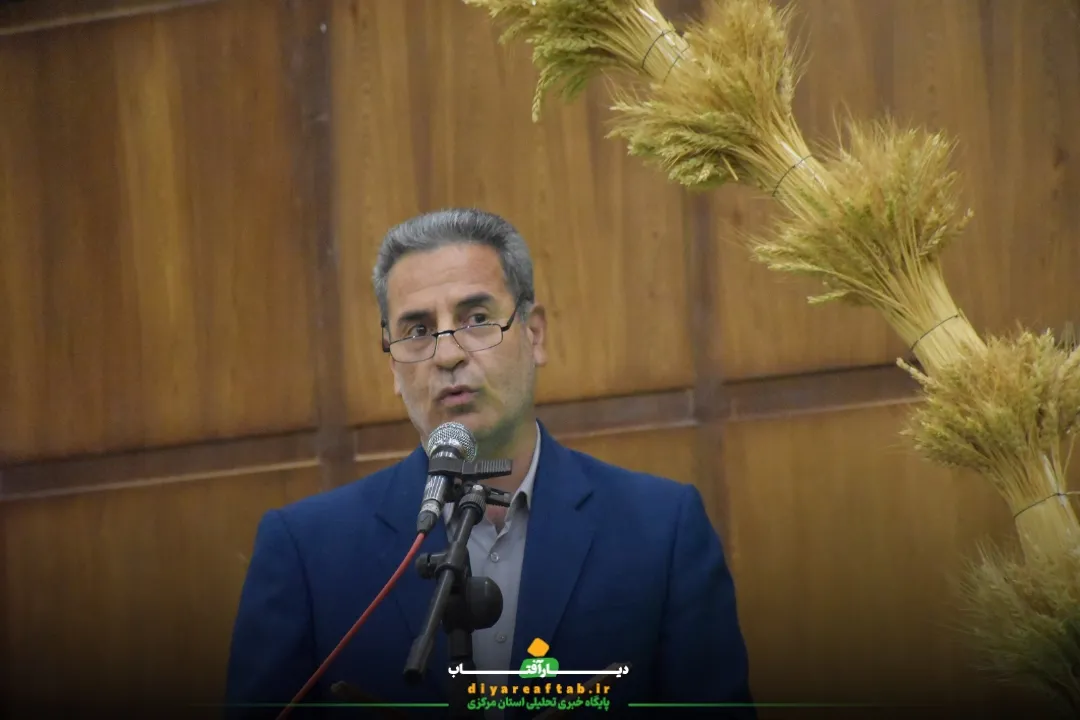 برگزاری آئین شکرگزاری و جشن رکوردشکنی تولید گندم