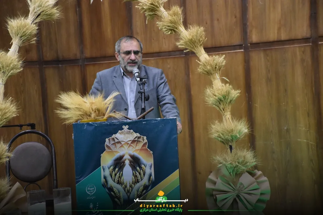 برگزاری آئین شکرگزاری و جشن رکوردشکنی تولید گندم