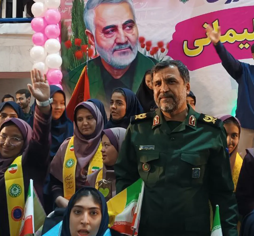 برگزاری همایش بزرگ دانش‌آموزی آغاز نصراللّه در ساوه