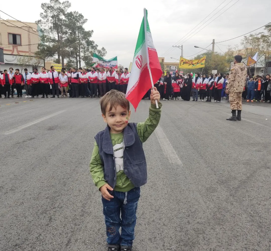 راهپیمایی ۱۳ آبان در ساوه