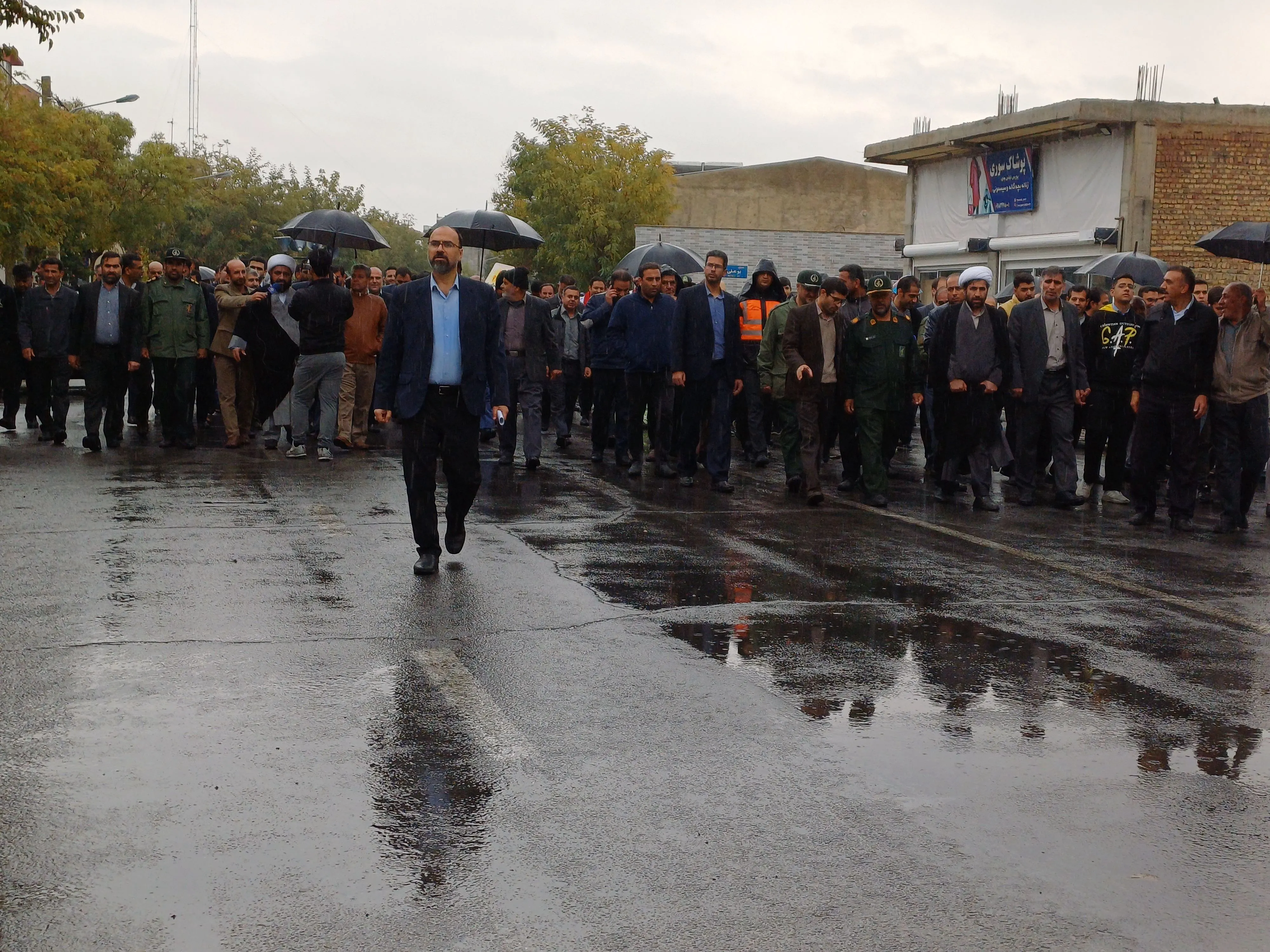 راهپیمایی یوم الله ۱۳ آبان در فراهان
