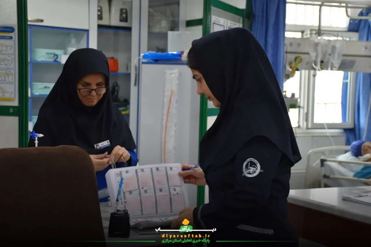 یک روز در کنار پرستاران