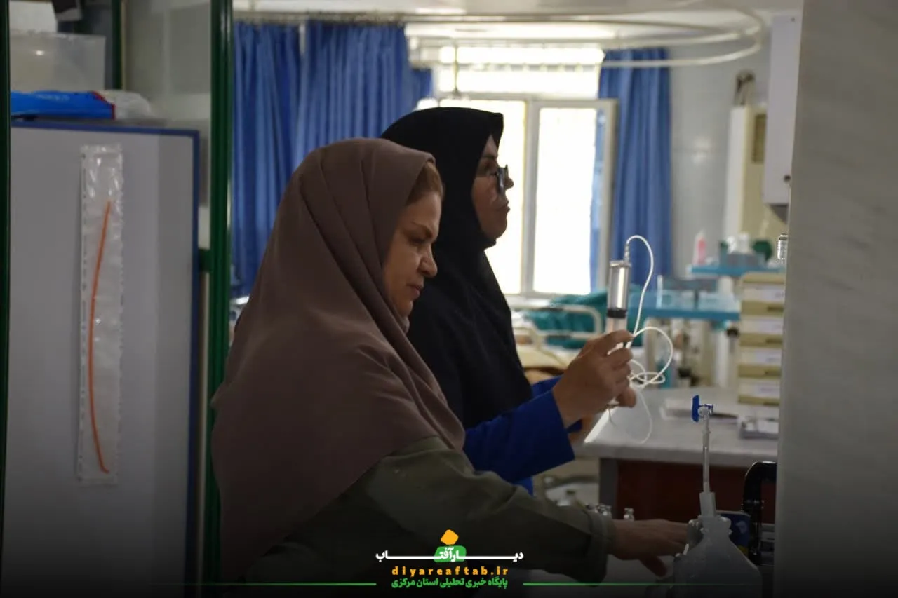 یک روز در کنار پرستاران