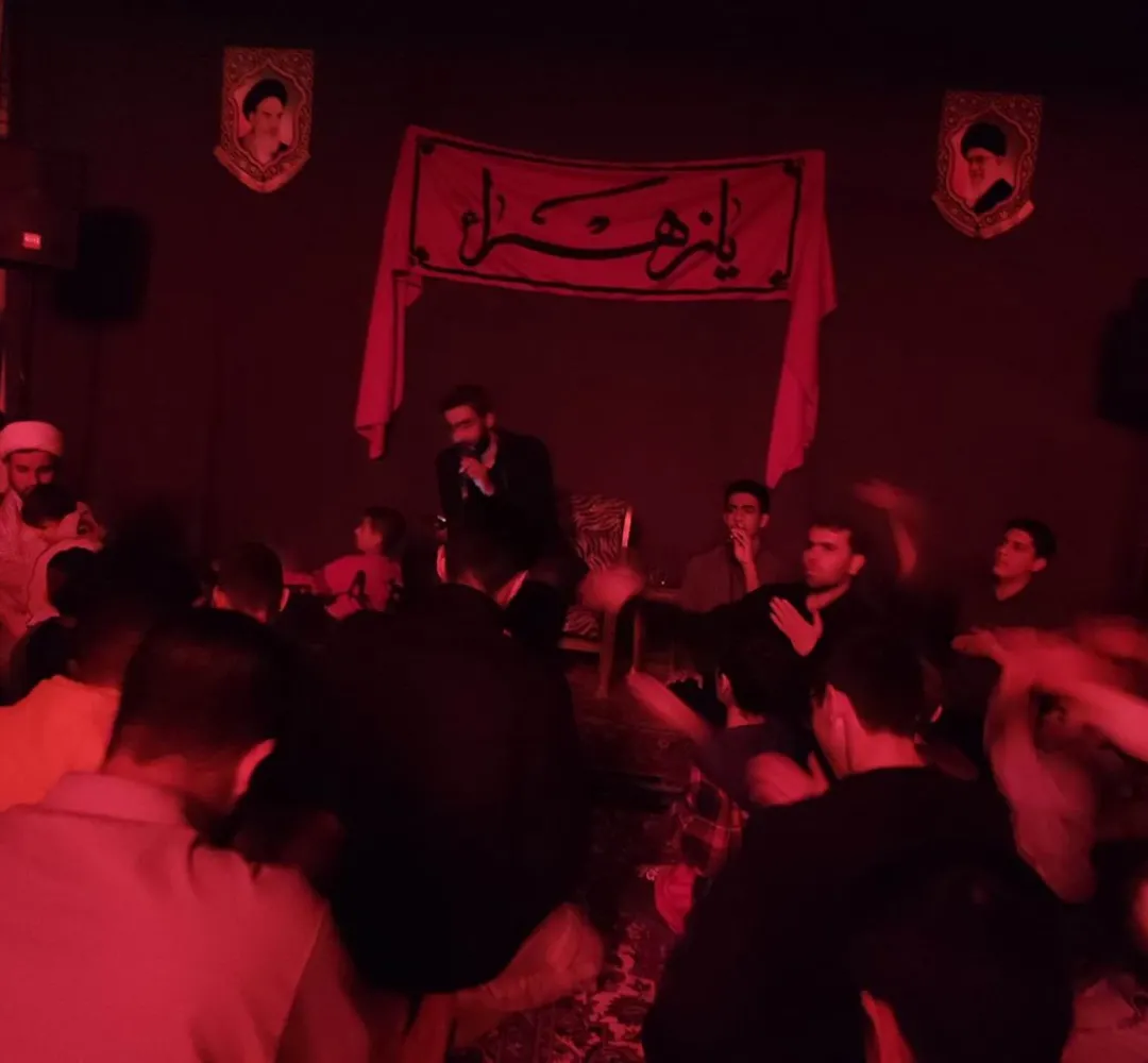 مراسم ایام فاطمیه اول در فراهان