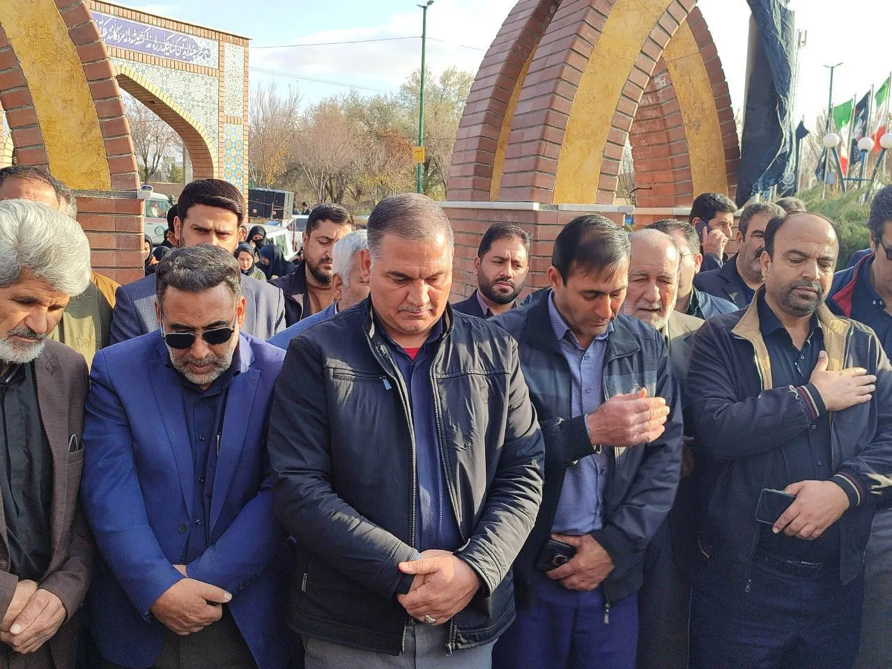 کاروان شهدای گمنام وارد فراهان شد