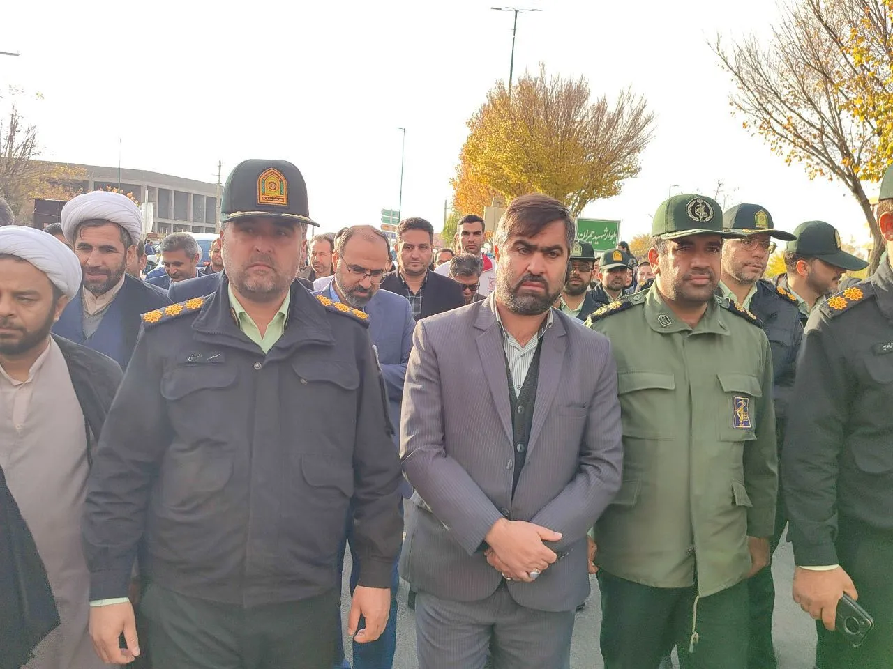 کاروان شهدای گمنام وارد فراهان شد