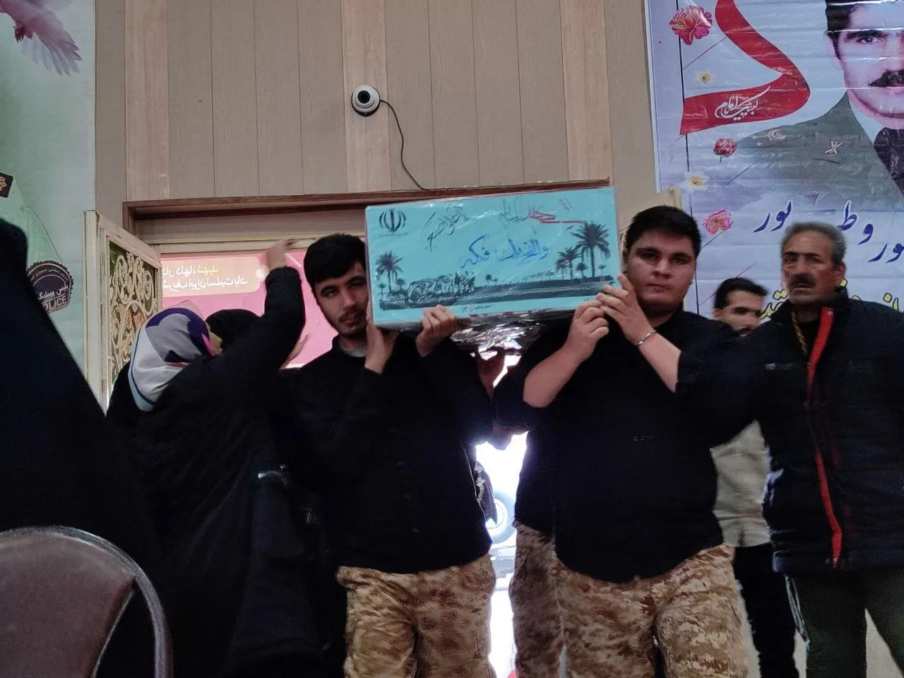 اجتماع باشکوه بسیجیان فراهانی برگزار شد