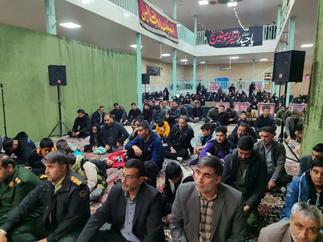 مراسم وداع با شهید گمنام در فراهان