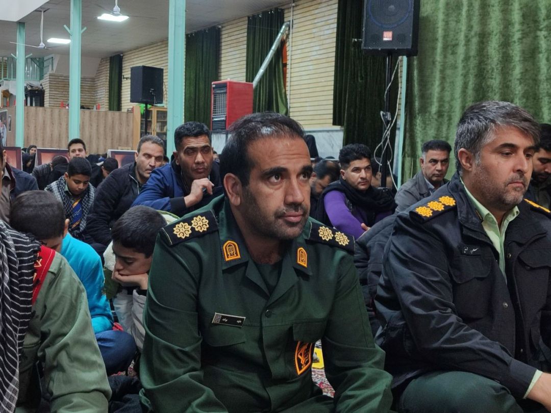 مراسم وداع با شهید گمنام در فراهان