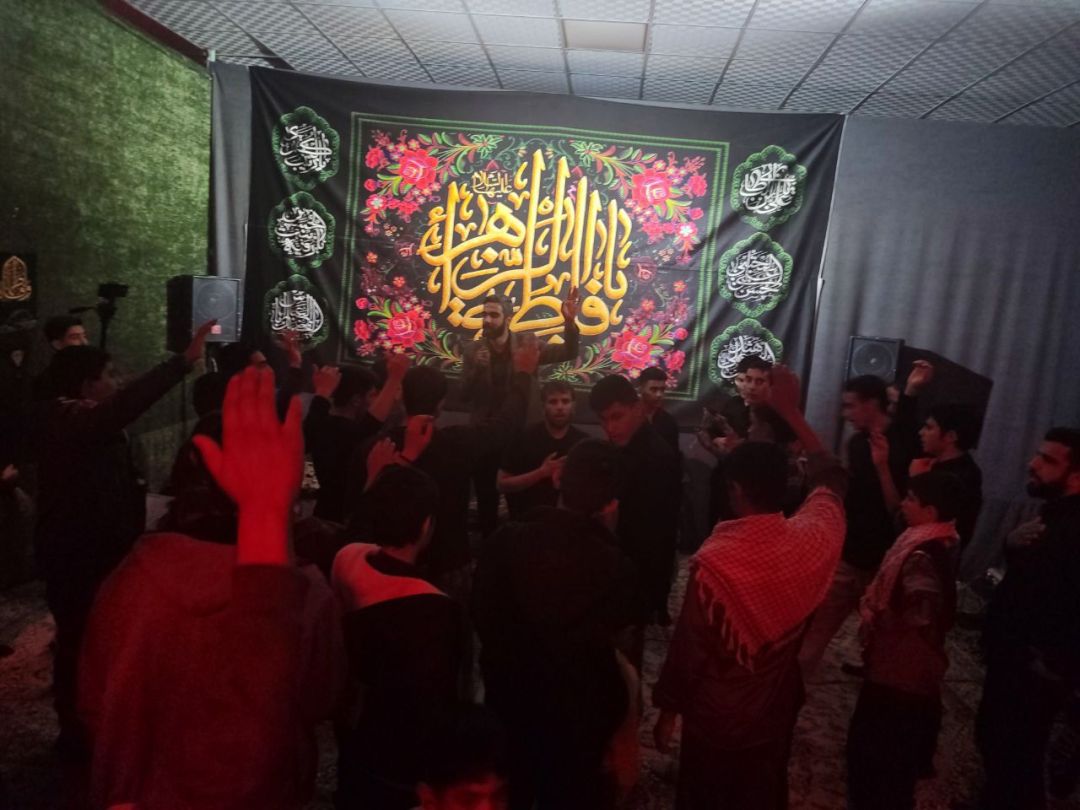 مراسم وداع با شهید گمنام در فراهان