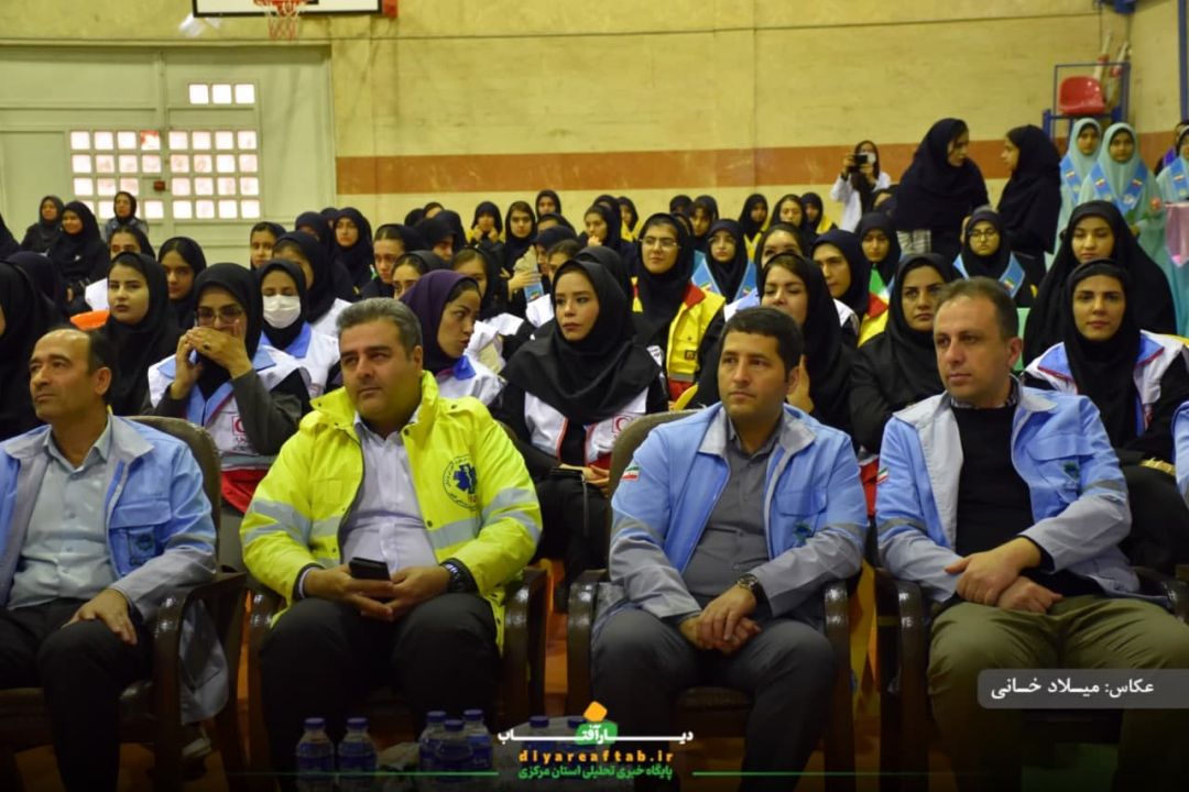 مانور زلزله در مدارس استان مرکزی