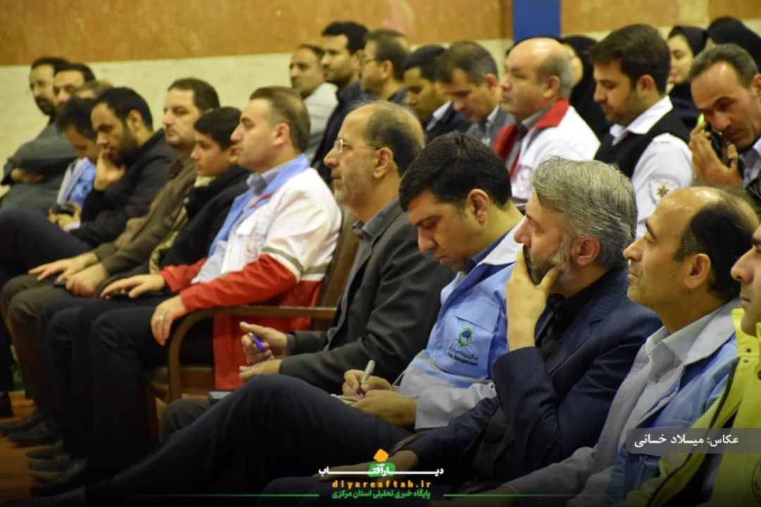 مانور زلزله در مدارس استان مرکزی