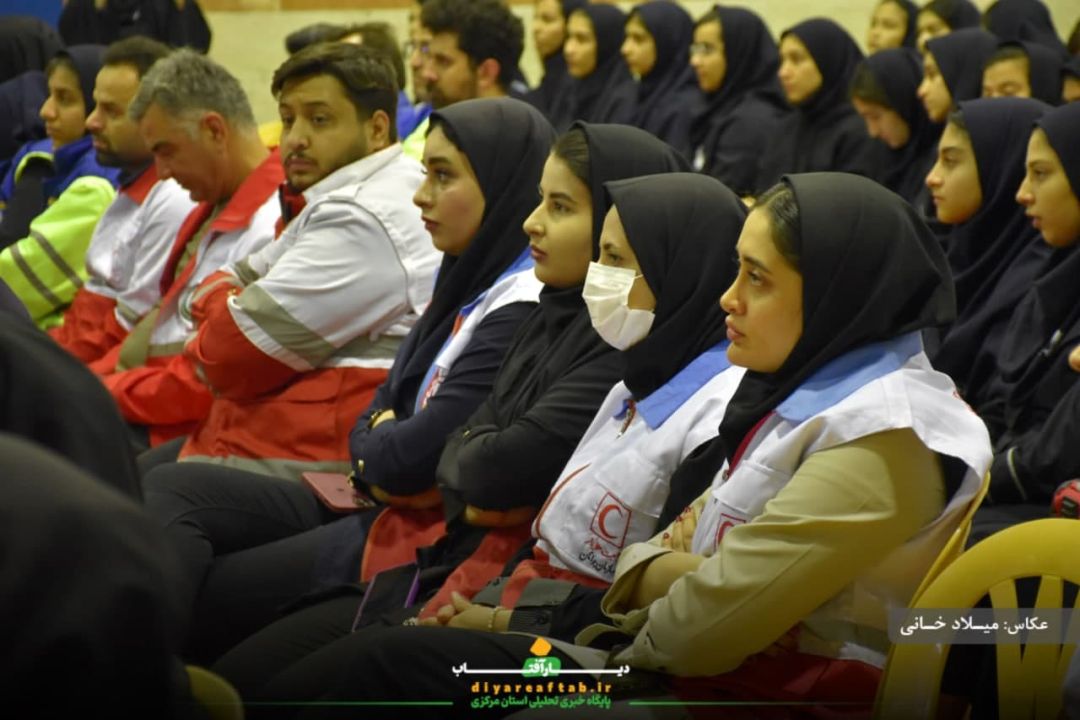 مانور زلزله در مدارس استان مرکزی