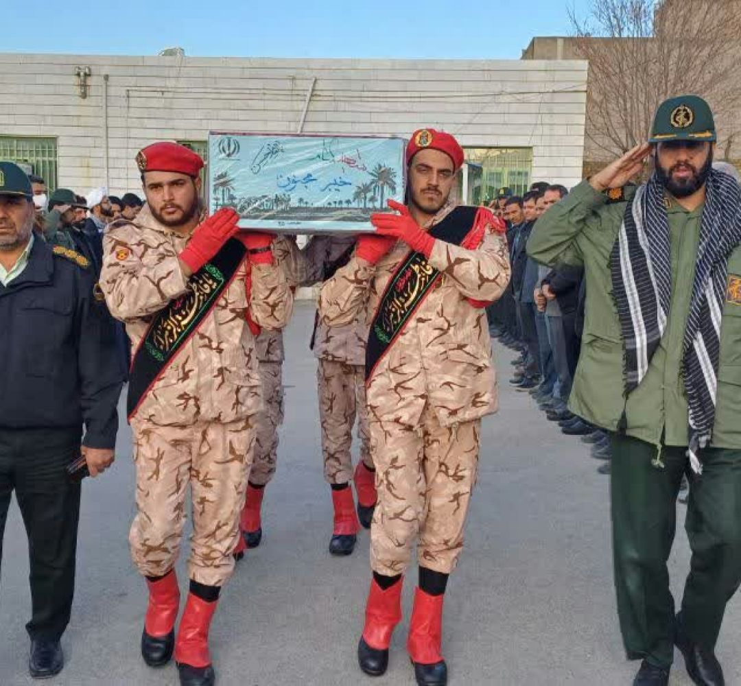 اسنقبال کارکنان انتظامی کمیجان از شهید خوشنام