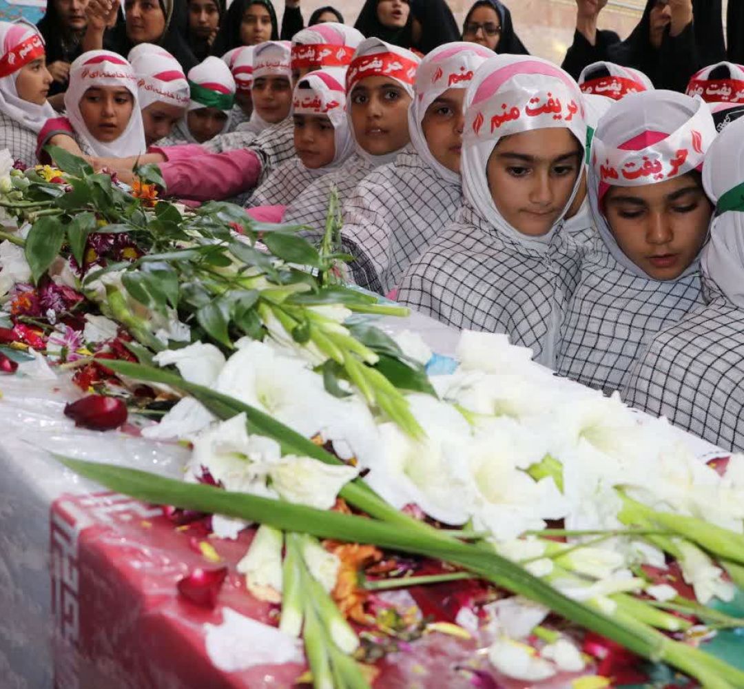 شمیم حضور شهید گمنام در مدارس ساوه