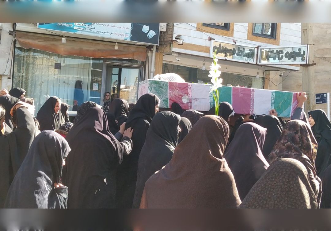 تشییع شهید گمنام در جاورسیان