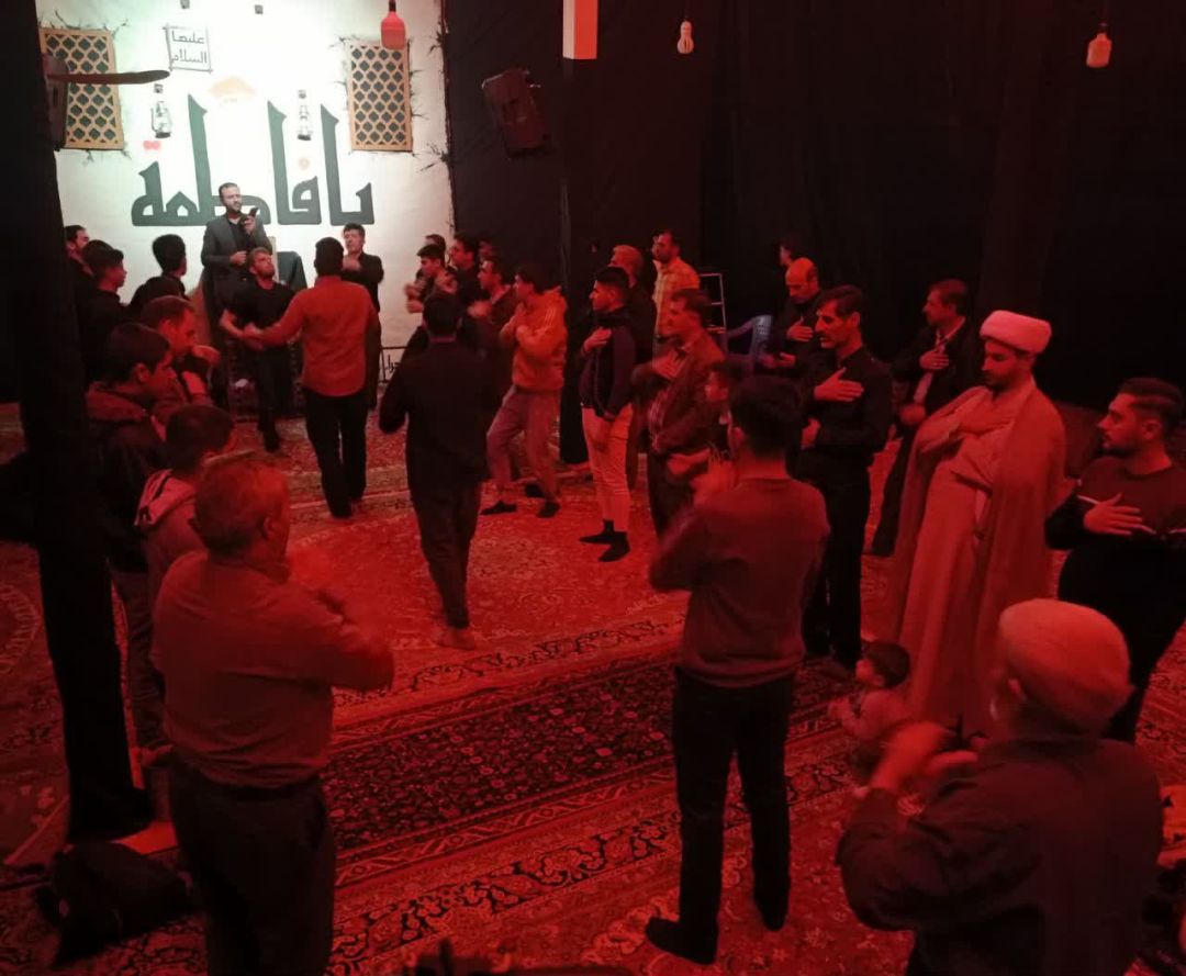 مراسم فاطمیه دوم در فراهان