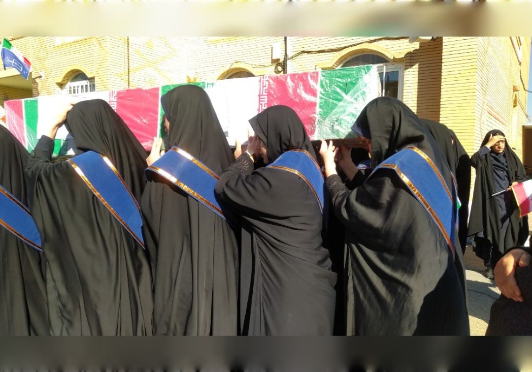 تشییع شهید گمنام در روستای «ایجان»