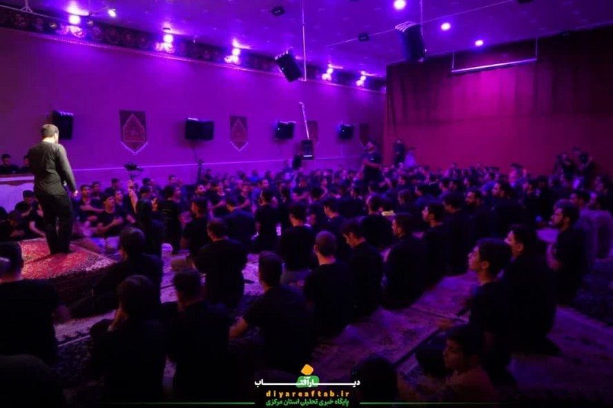 عزاداری شهادت حضرت زهرا (س) در اراک