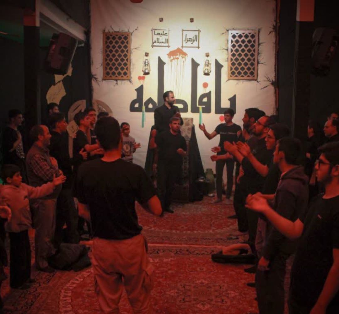 مراسم عزاداری شهادت حضرت زهرا (س) در فراهان