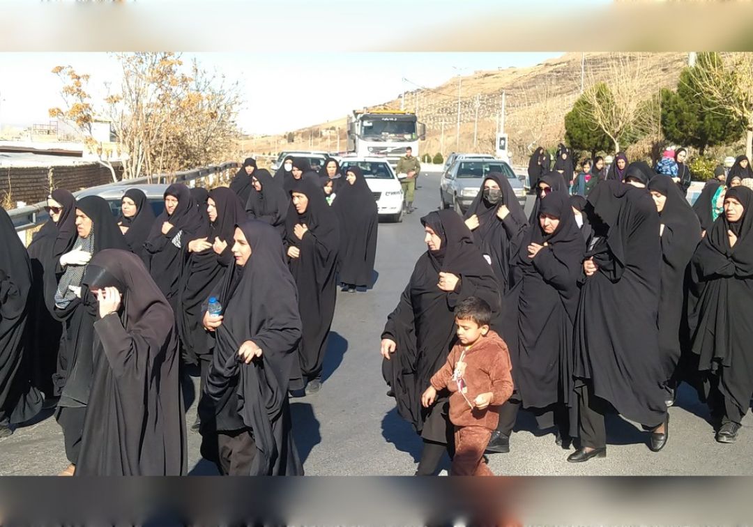 مراسم عزاداری در خنداب برگزار شد