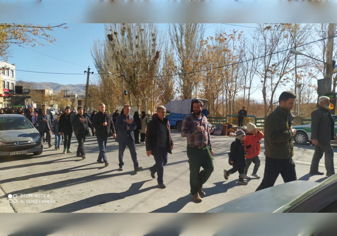 مراسم عزاداری در خنداب برگزار شد