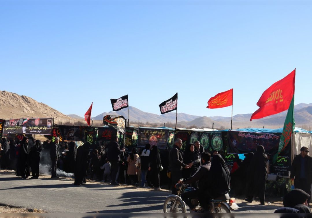 مراسم عزاداری در خنداب برگزار شد