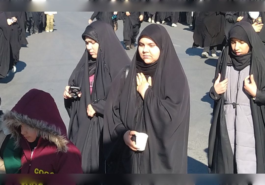 مراسم عزاداری در خنداب برگزار شد