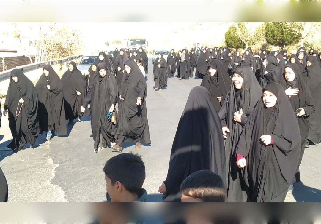 مراسم عزاداری در خنداب برگزار شد