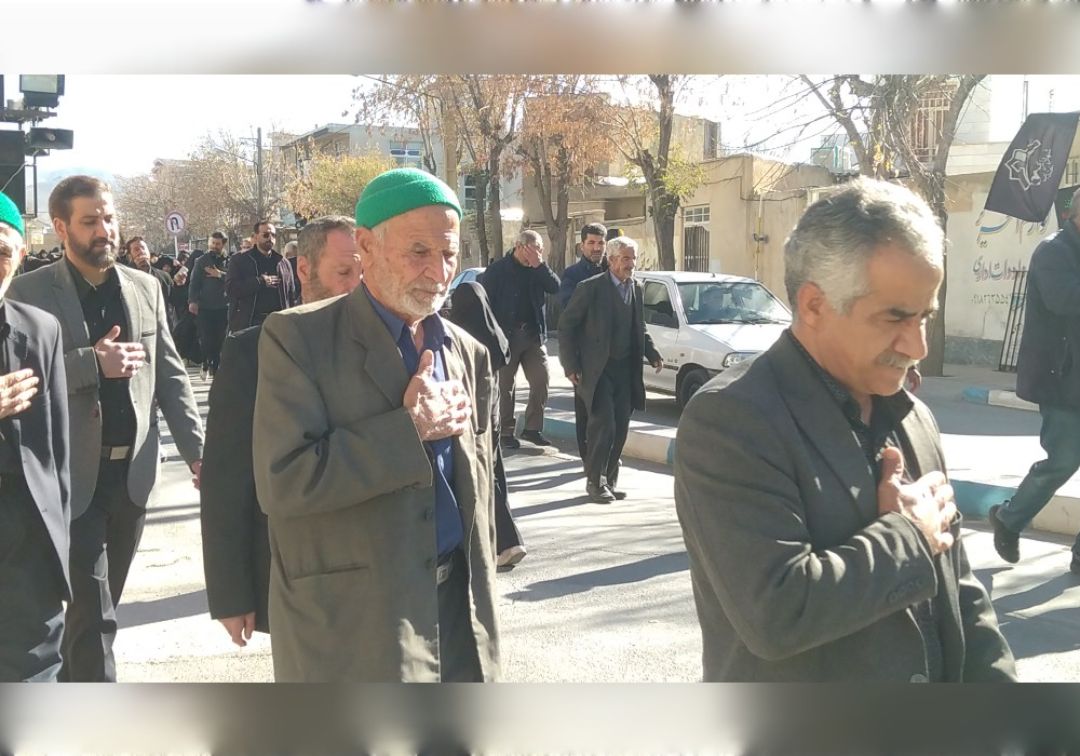 مراسم عزاداری در خنداب برگزار شد