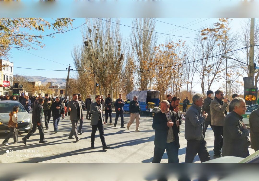 مراسم عزاداری در خنداب برگزار شد
