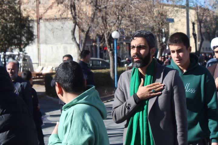 مراسم عزاداری شهادت حضرت فاطمه(س) در فراهان