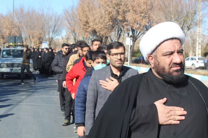 مراسم عزاداری شهادت حضرت فاطمه(س) در فراهان