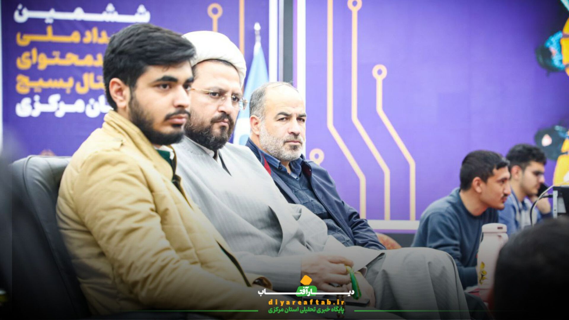 بازدید مسئولان از رویداد تولید محتوای دیجیتال بسیج
