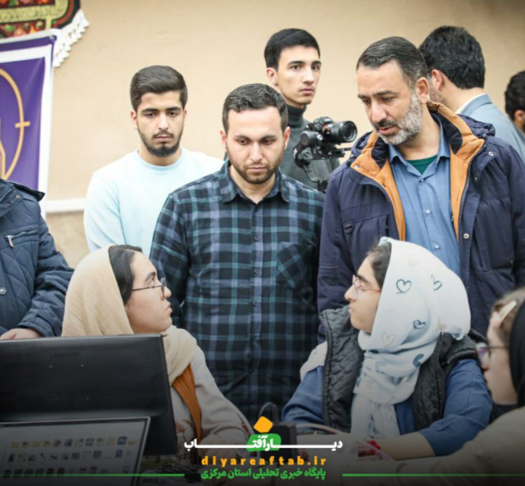 بازدید فرمانده سپاه روح‌الله از رویداد تولید محتوای