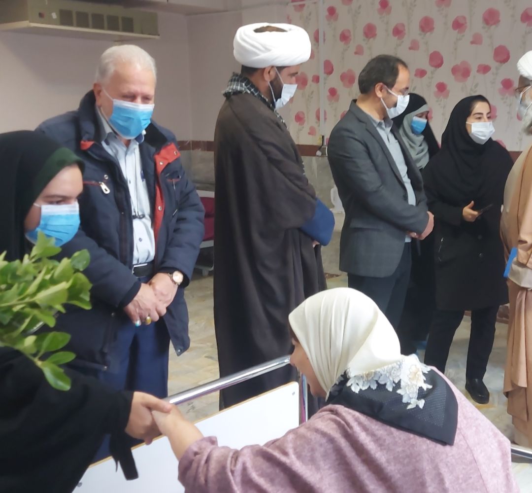 دیدار با بانوان آسایشگاه «بانو نسیبه» تفرش