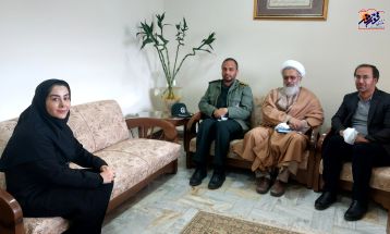 دیدار با بانوان آسایشگاه «بانو نسیبه» تفرش