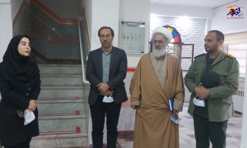 دیدار با بانوان آسایشگاه «بانو نسیبه» تفرش