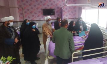 دیدار با بانوان آسایشگاه «بانو نسیبه» تفرش